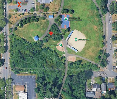 Map of Cromwell Park